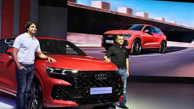 ऑडी ने पेश की अपनी नई Audi RS Q8, एथलीट नीरज चोपड़ा ने किया लॉन्च